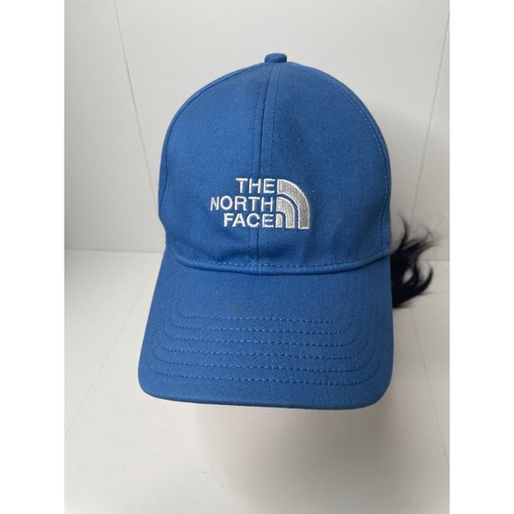 The North Face hat A Flex blue with elastic adjustable band - Picture 3 of 9